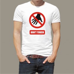 Koszulka męska - Don't touch