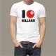 Koszulka męska - I love Billard