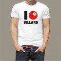 Koszulka męska - I love Billard