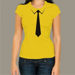 Koszulka damska - Krawat
