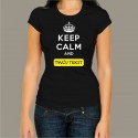 Koszulka damska - Keep Calm 