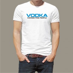 Koszulka - Vodka connecting people