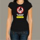 Koszulka damska - Nie dotykać, własność...